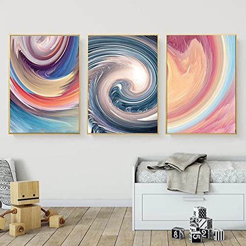 Art mural abstrait colore pour eveiller vos sens et colorer votre decoration interieure