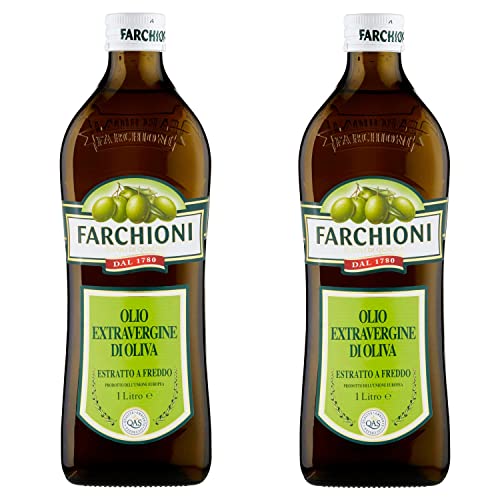 Farchioni Natives Olivenöl Extra (1 l) - Packung mit 2
