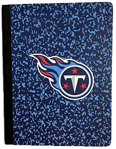 Rico Industries NFL Tennessee Titans Composition Notbeook