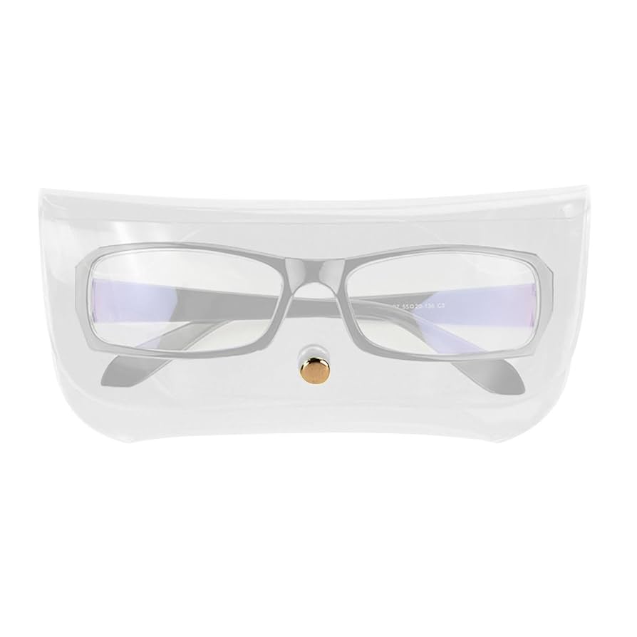 VALLEY クリアフレーム 老眼鏡 ケース付き Amazon.co.jp: クリア老眼鏡ケース, キャンディカラーpvc眼鏡