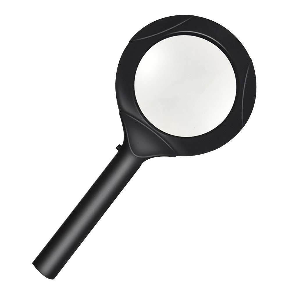 Lupa 3X con LED para Personas Mayores con degeneración Macular, Lectura, Soldadura, inspección, Monedas y exploración.