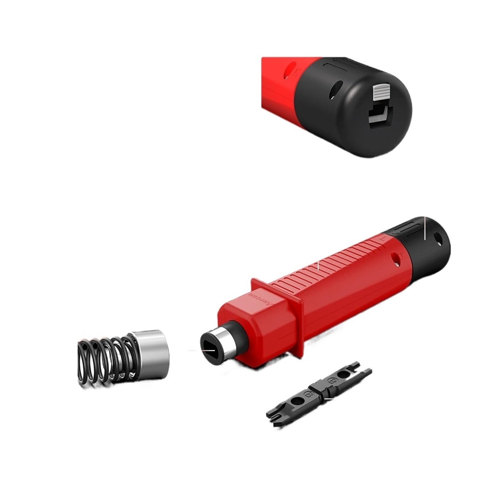 Pince à sertir RJ45, Ensemble d'outils de Test LAN, dénudeur de câble Ethernet, Outil de poinçonnage, connecteurs rj 45 rj11, Ensemble de réparation de câblage 12 en 1