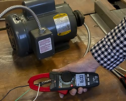 Image of Triplett CM1000 True RMS 6000 Count 1000A AC Clamp Meter with Inrush, LPF, LOZ, and Certificate of Traceability to NIST
