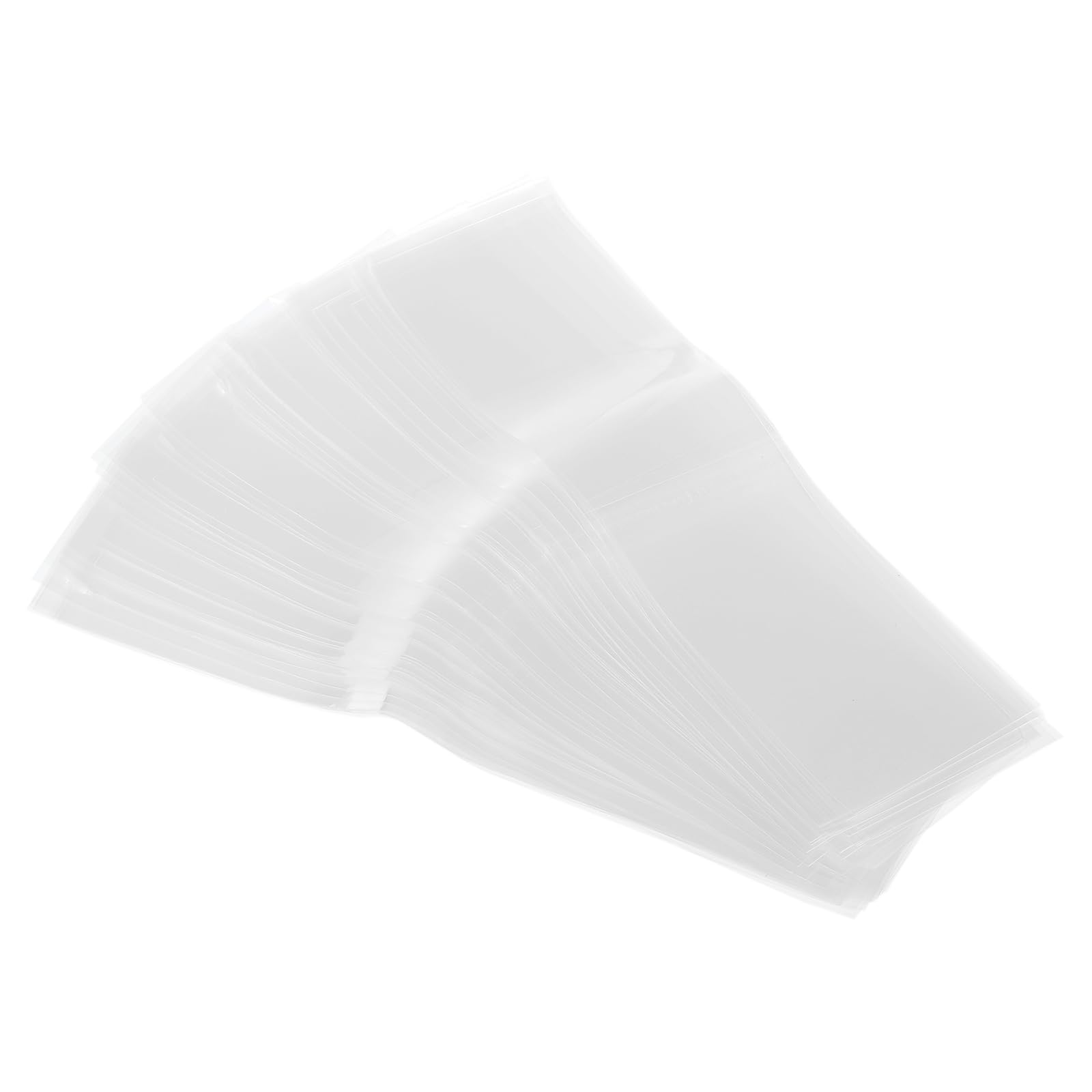 PATIKIL 250 Stück PVC-Schrumpfbänder, Perforiert, 125x28 Mm – Für Flaschenkappen Ø 69–76 Mm, Transparent, Manipulationssicher