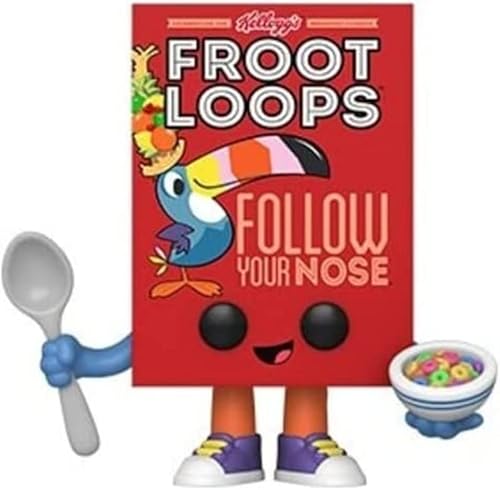 Funko Pop! Vinilo Kelloggs - Froot Loops - Caja de cereales Funko Pop! Vinilo Kelloggs - Froot Loops - Caja de cereales