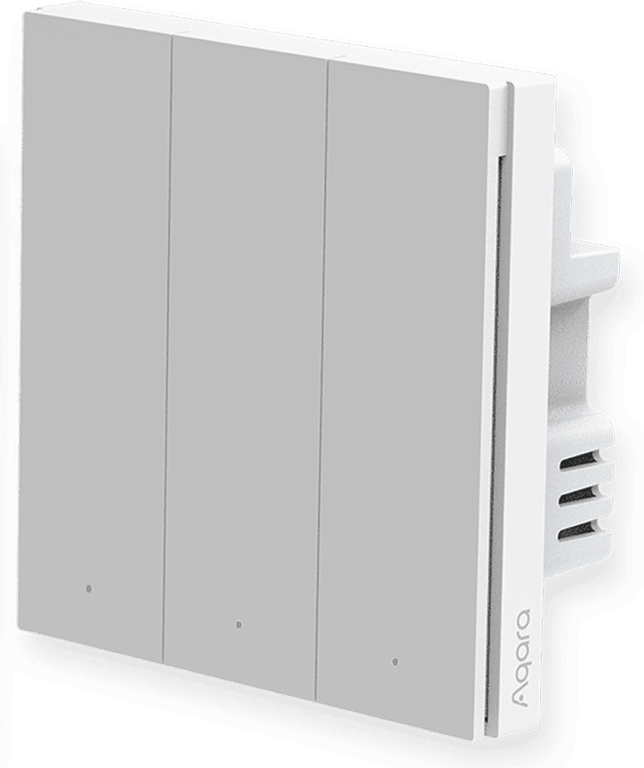 Wall Switch H1 Triple Rocker With Neutral Global Version-White