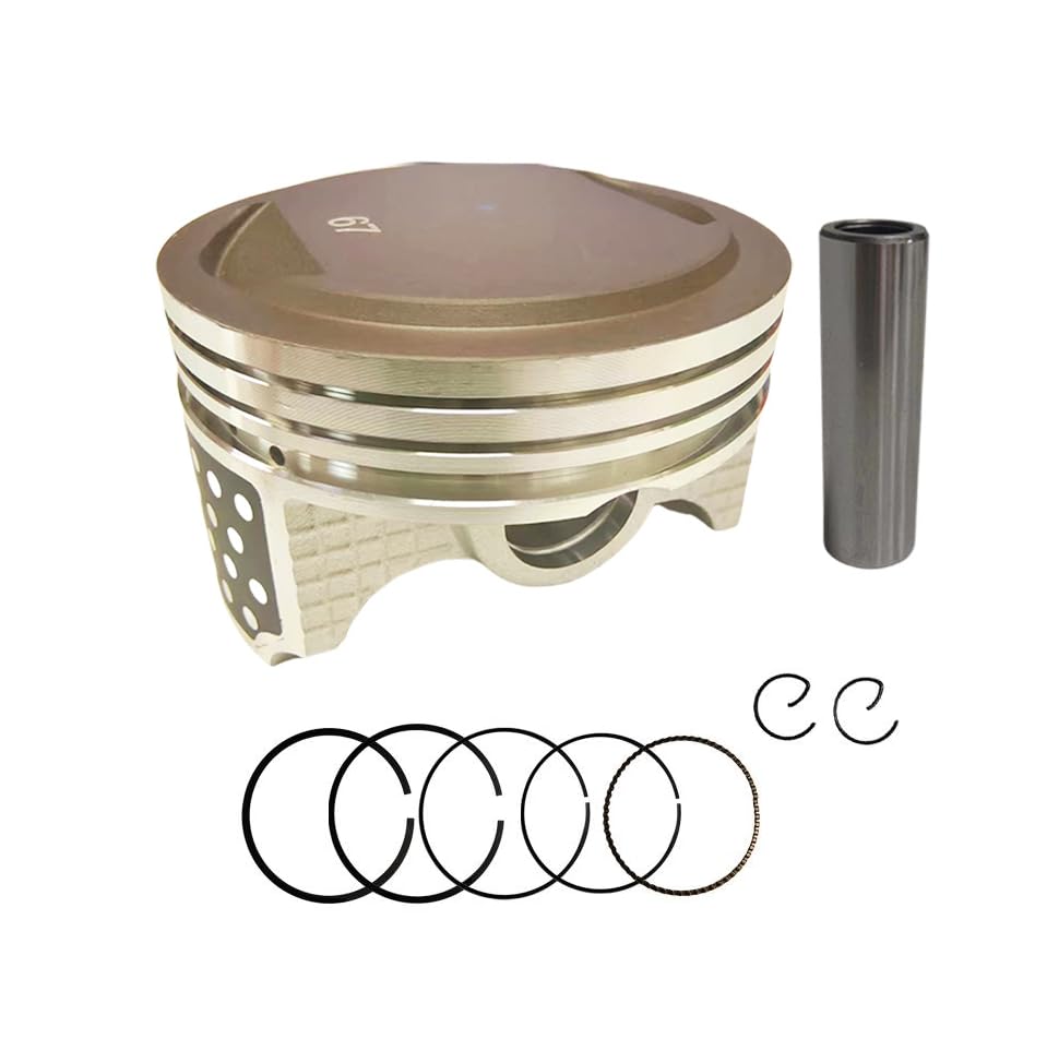 Accesorios para herramientas Juego de anillos de pistón para piezas de motor, tamaño de orificio de 67 mm, kit de anillo de pistón de repuesto compatible con HONDA CRF230F CRF 230 2007-2015