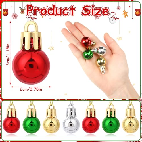 Mini boules de Noël incassables : la solution déco sans risque pour enfants - 4