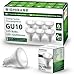 Produktbild GU10 LED Warmweiss (3000K), 5W 400 Lumen LED Lampe Ersatz für 50W Halogenlampen, 120° Abstrahlwinkel, CRI>80, Nicht Dimmable, 220-240V AC, 6 Stück [Energieklasse A+]