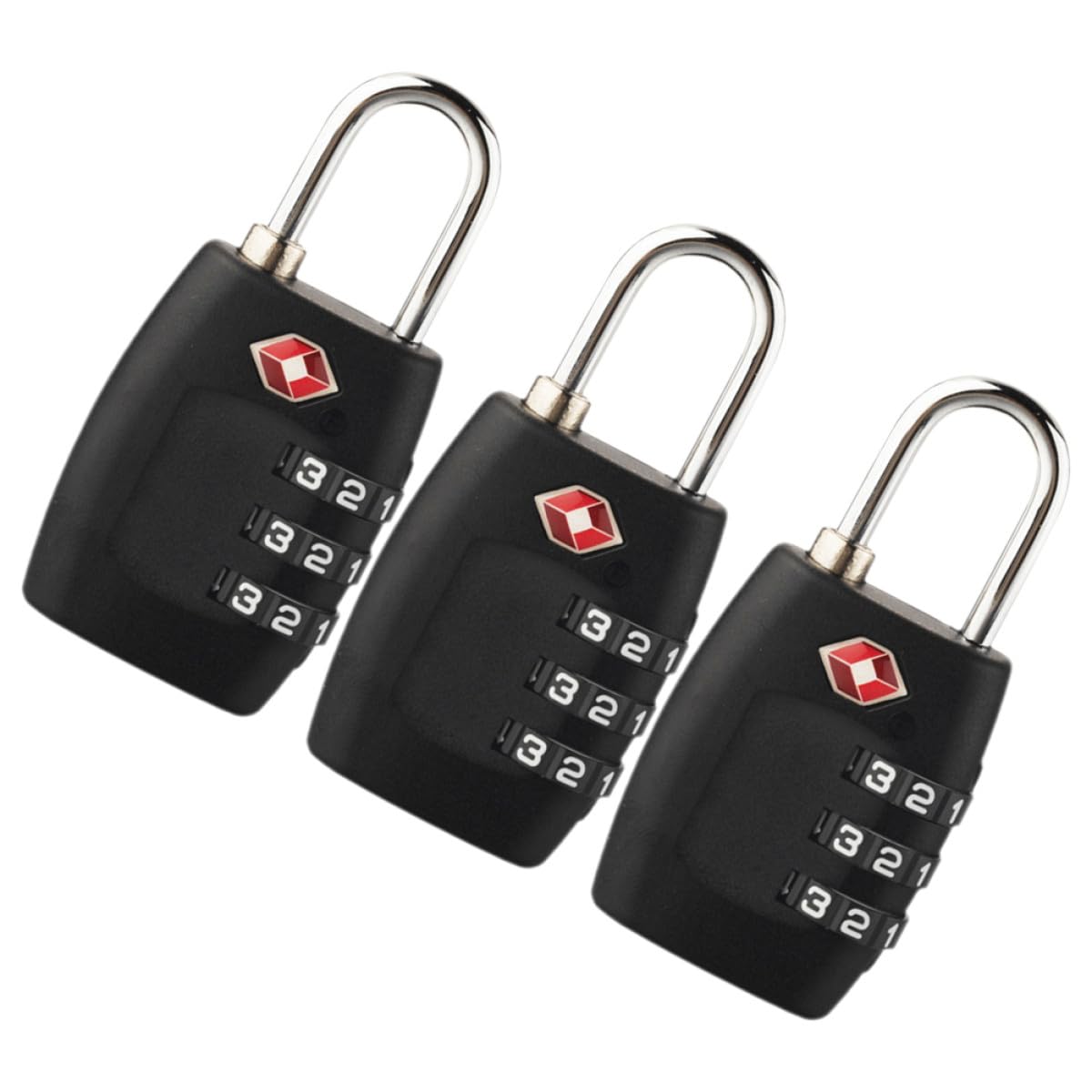 Angoily 12pezzi Serrature Combinazione Per Valigie e Bagagli Design Moderno e Facile Da Usare Adatte Per Viaggi e Zaini Sicurezza Senza Chiave Con Codice
