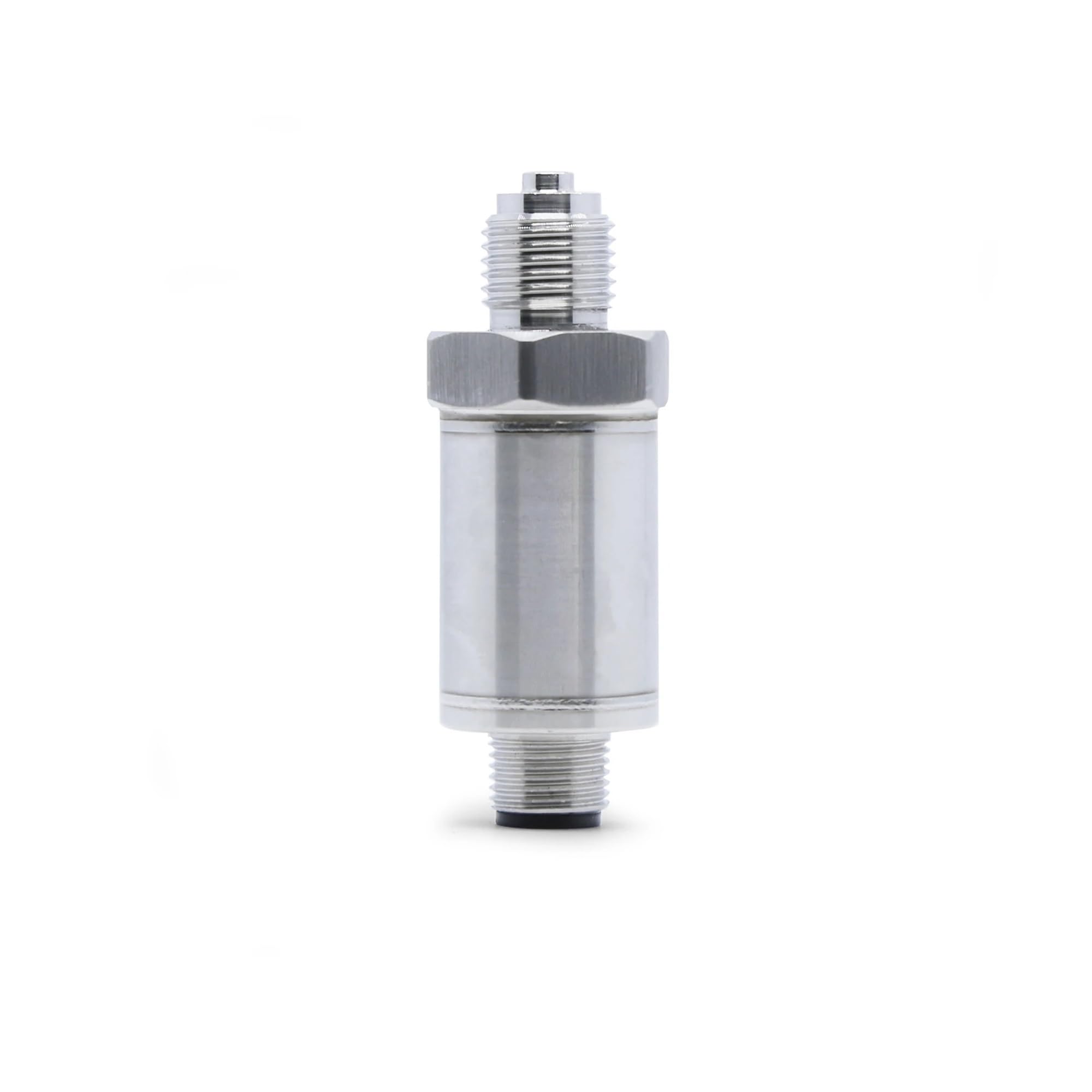 Sensor de presión de agua Transductor de presión de agua, aceite, combustible, gas y aire G1/4 12-36 V 4-20 mA M12-4 pines SS304 Transmisor absoluto/manométrico Diseño de protuberancia del sensor(0-2M
