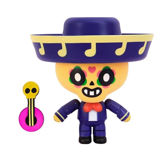 P.m.i. Brawl Stars Action Figure | One Of Four 6.7-Inch-Tall Collectibles | Brawl Stars Toys And Gift For Video Gamer | Poco Guitar Figure | Ofically Licensed Toy Figure - Articulated #TOP1