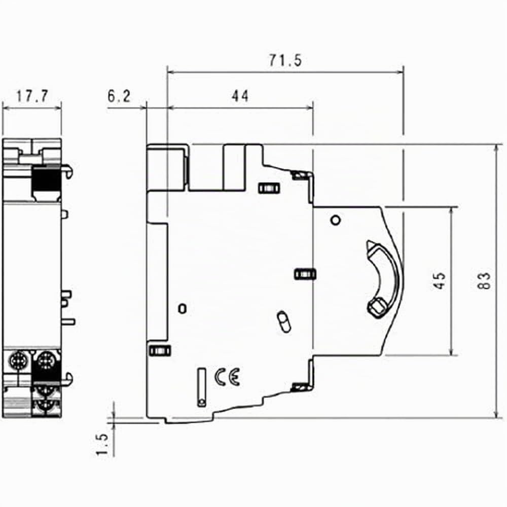 406278 Legrand DX3 Déclencheur à émission de tension 110/415V - Bobine MX Legrand