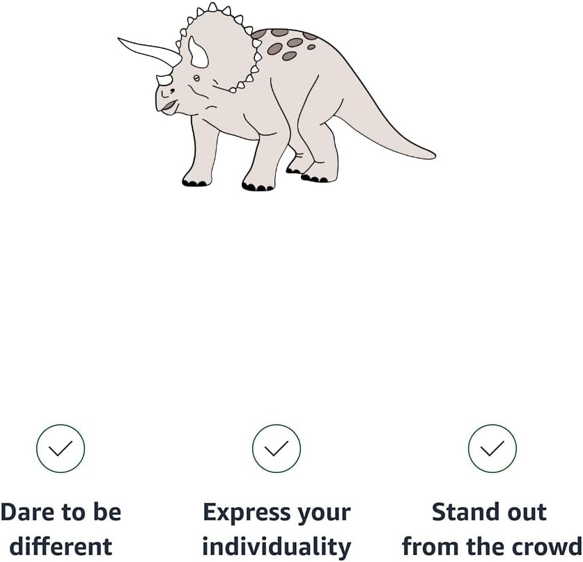 Triceratops Kids' T-Shirt - Kawaii T-Shirt - Colorful Tee Shirt for Kids