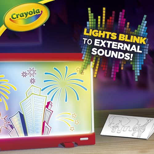 Image of Crayola Ultimate Light Board ColorVibe, Sound Reactive Drawing Tablet