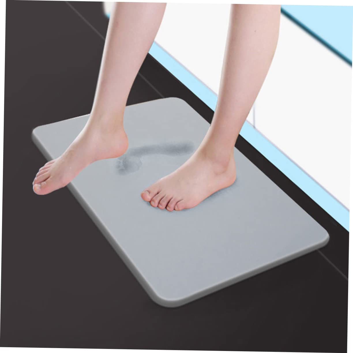 Tapis de Sol Antidérapant Absorbant en Terre de Diatomée