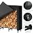 Shinoske Firewood Rack Outdoor with Cover, 5.3ft Adjustable Firewood Log Rack with Black Waterproof Oxford Fabric for Fireplace Wood Storage Fire Log Holder Indoors Heavy Duty Fire Wood Stand