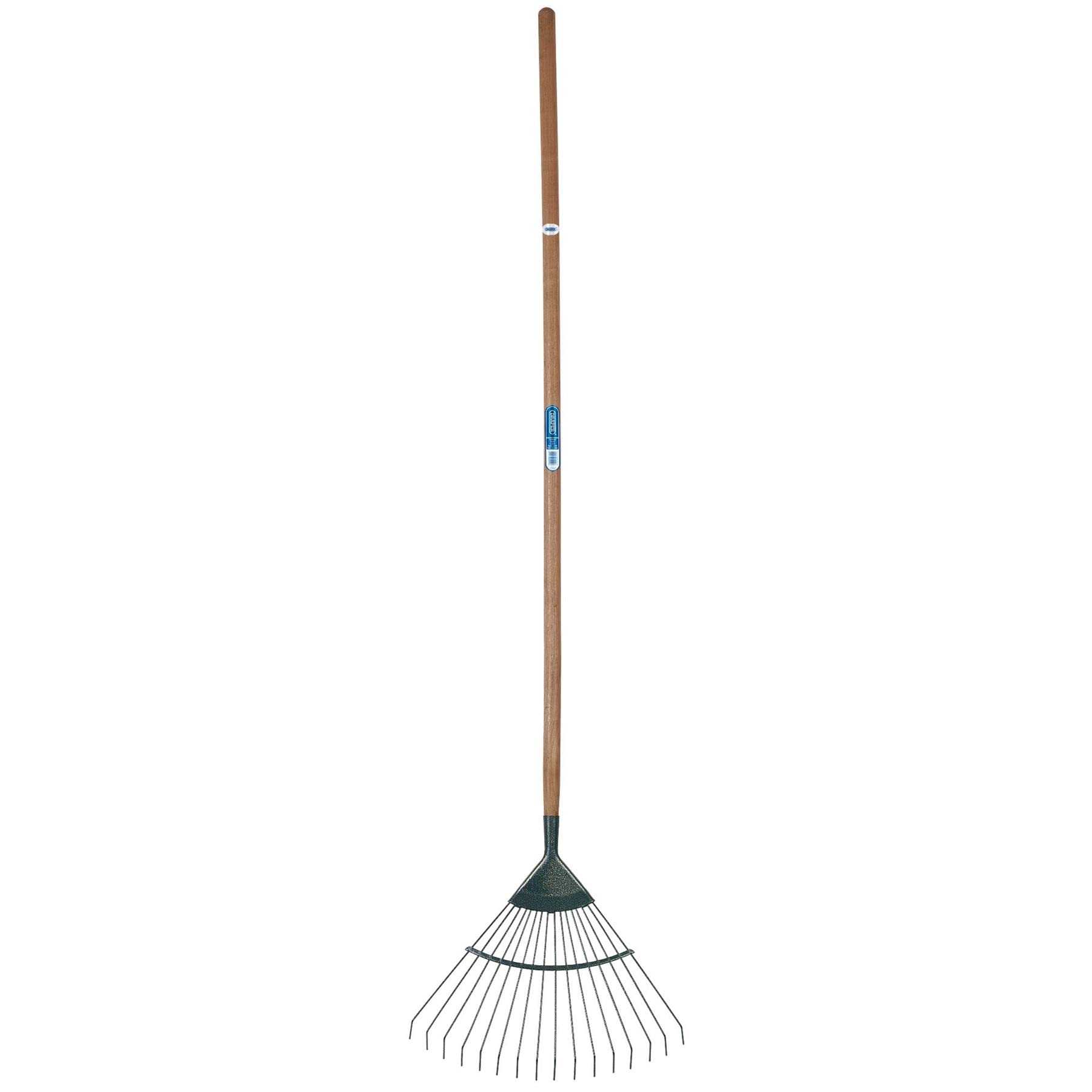 Draper 14311 Carbon Steel Lawn Rake with Ash Handle — image 1
