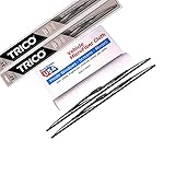 Wiper Blades Set for 1995 Ford Thunderbird Driver/Pass Trico Steel Wipers Set of 2 Bundled with MicroFiber Interior Car Cloth