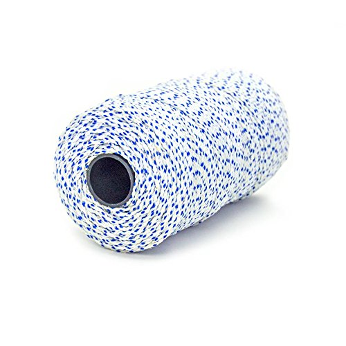 BONQG Bon 21-281 Cuerda trenzada bonded azul y blanca, 685 pies, azul blanco miniatura 2