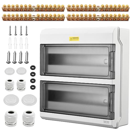 Quadro Elettrico Esterno IP65 - 12 Moduli Per Giardino E Industria - Foto 5