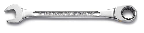 Miniatura 6 de Stahlwille Conjunto Llaves de trinquete combinadas Open-Ratch 12-pcs.,17F12