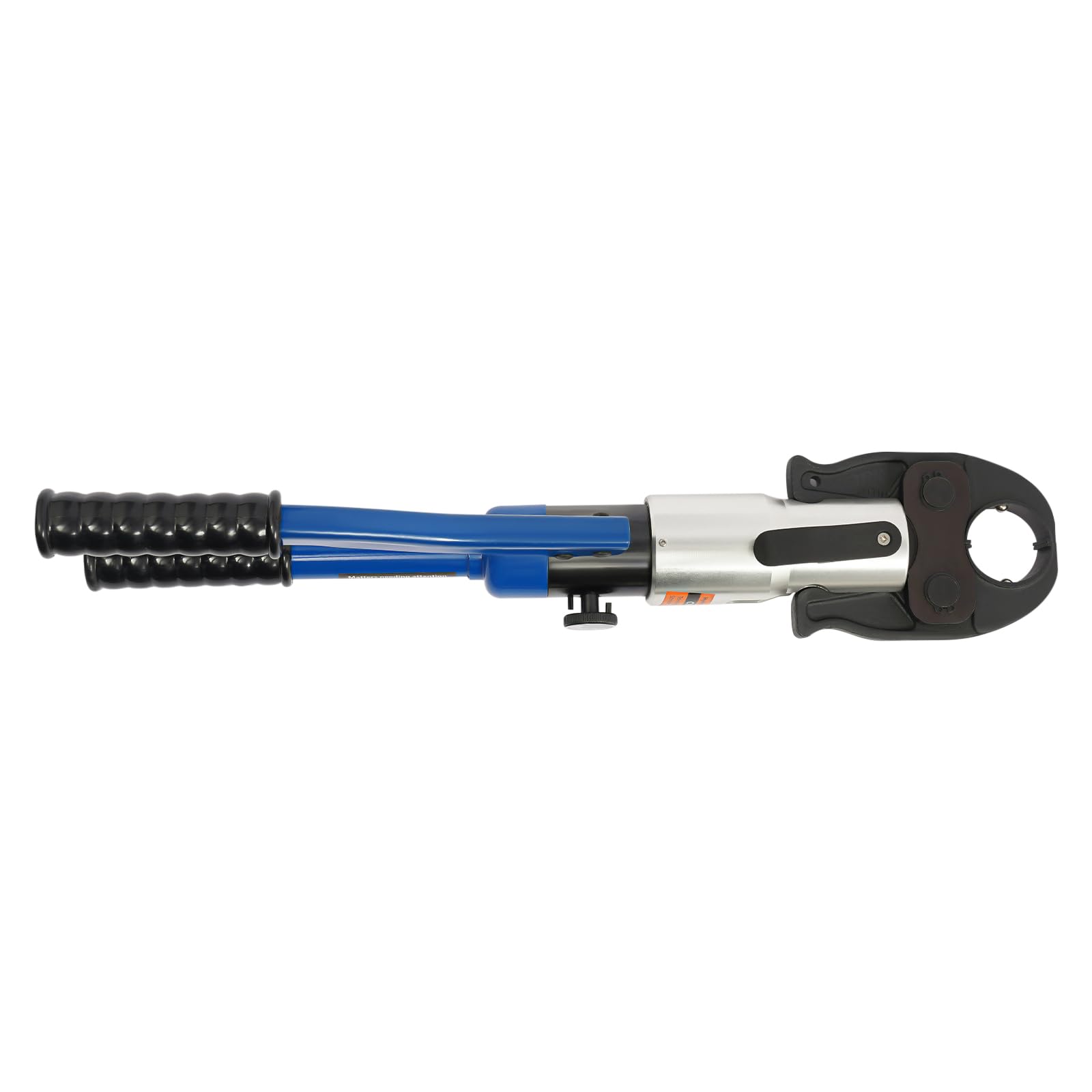 Szczypce hydrauliczne 10 ton, szczypce zaciskowe z formą zaciskową, hydrauliczny zaciskarka z 10 parami narzędzi, ręczne szczypce hydrauliczne, szczypce zaciskowe do rur (niebieski)
