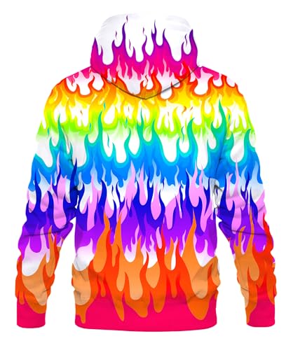 Asylvain Men Women Fashion Unisex 3D Printed Graphic Novelty Hoodie Pullover Hooded Sweatshirts with Pocket - Image 3