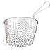 KitchenCraft Extra Fritteuse Korb aus Edelstahl, passend für 20 cm Pfannen, Silber
