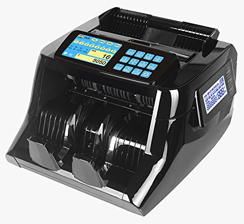 KBC KBC-6700 Mix Note Value Counting Machine with Fake Note Detection, Suitable for All Old & New denominations, Updated in New Currency 10,20,50,100,200,500,2000