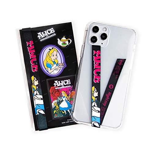 スマホケース ハンドストラップ フィンガーストラップ 落下防止 ワイヤレス充電対応 phonestrap ディズニー