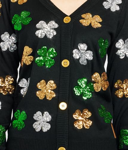 Tipsy Elves Women's St. Patrick's Day Cardigans - Comfy Loungewear for Irish Pride3