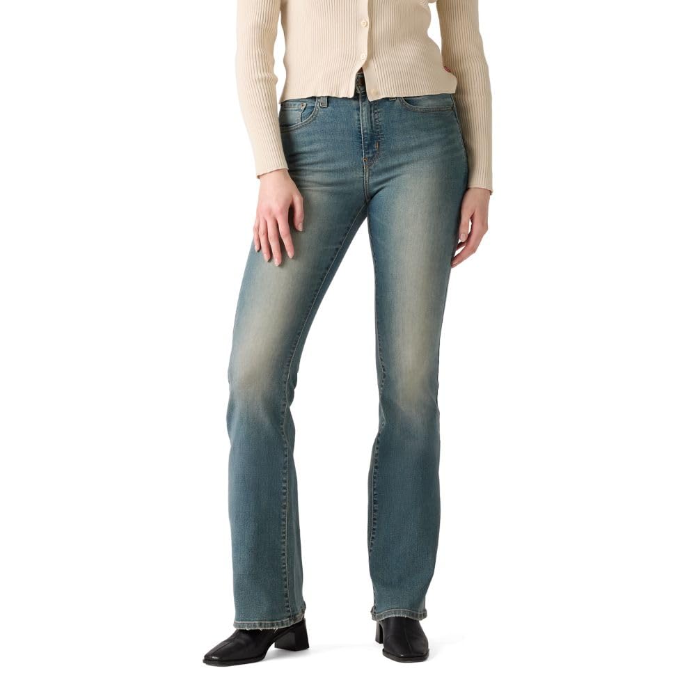 Levi's Damen 726 High Rise Flare Jeans (auch in Übergröße erhältlich), Space Odyssey (Stretch), 25 Long