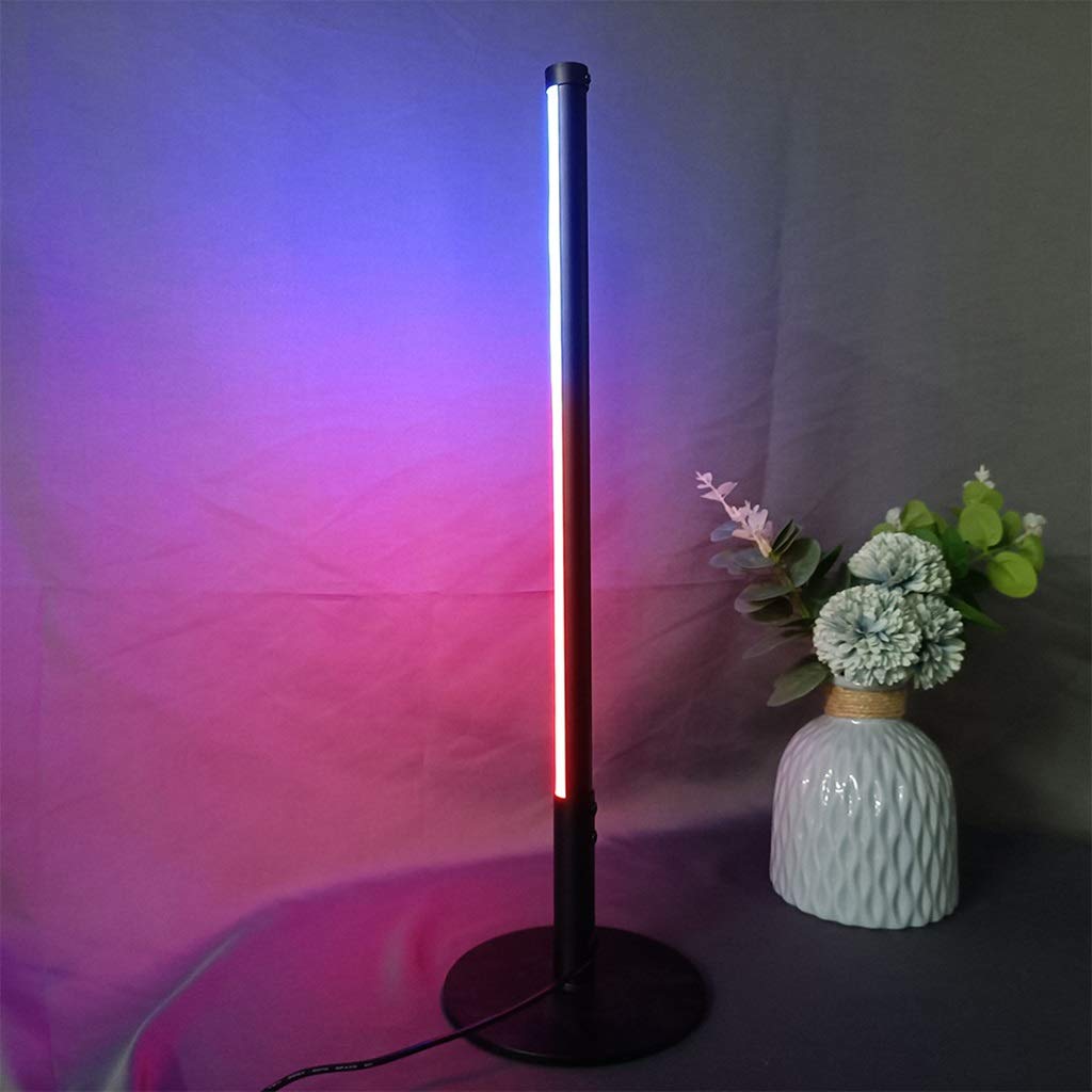 Luci D'atmosfera Lampada da Tavolo a LED Dimmerabile Luce Calda da Lettura da Scrivania Lampada da Scrivania con Cambio Colore RGB con Telecomando per Salotto Ufficio Camera da Letto Soggiorno