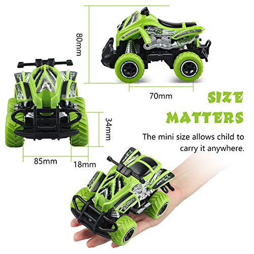 Christmas Decorations Clearance Popular Toddler Toys for 3-5 Year Old Boys RC Cars Birthday Gifts for Kids Boy Toys Age 4 5 6, RC Motorcycles Remote Control Car STEM Toys Mini Racers Trucks, Green