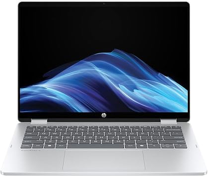 HP OmniBook 5 Next Gen AI 14 Copilot+ PC OLED 14" Laptop Snapdragon X Plus 8-Core Processor; 16GB LPDDR5x-8448 Onboard RAM; 1TB Solid State Drive; Qualcomm Adreno Graphics