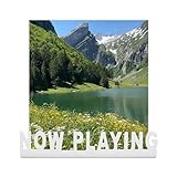 AUNMAS Estante para Discos, Soporte de Pared, Soporte de Exhibición de Discos Flotante Acrílico, Estante de Almacenamiento para Revistas y álbumes Que Ahorra Espacio para Dormitorio, (White)