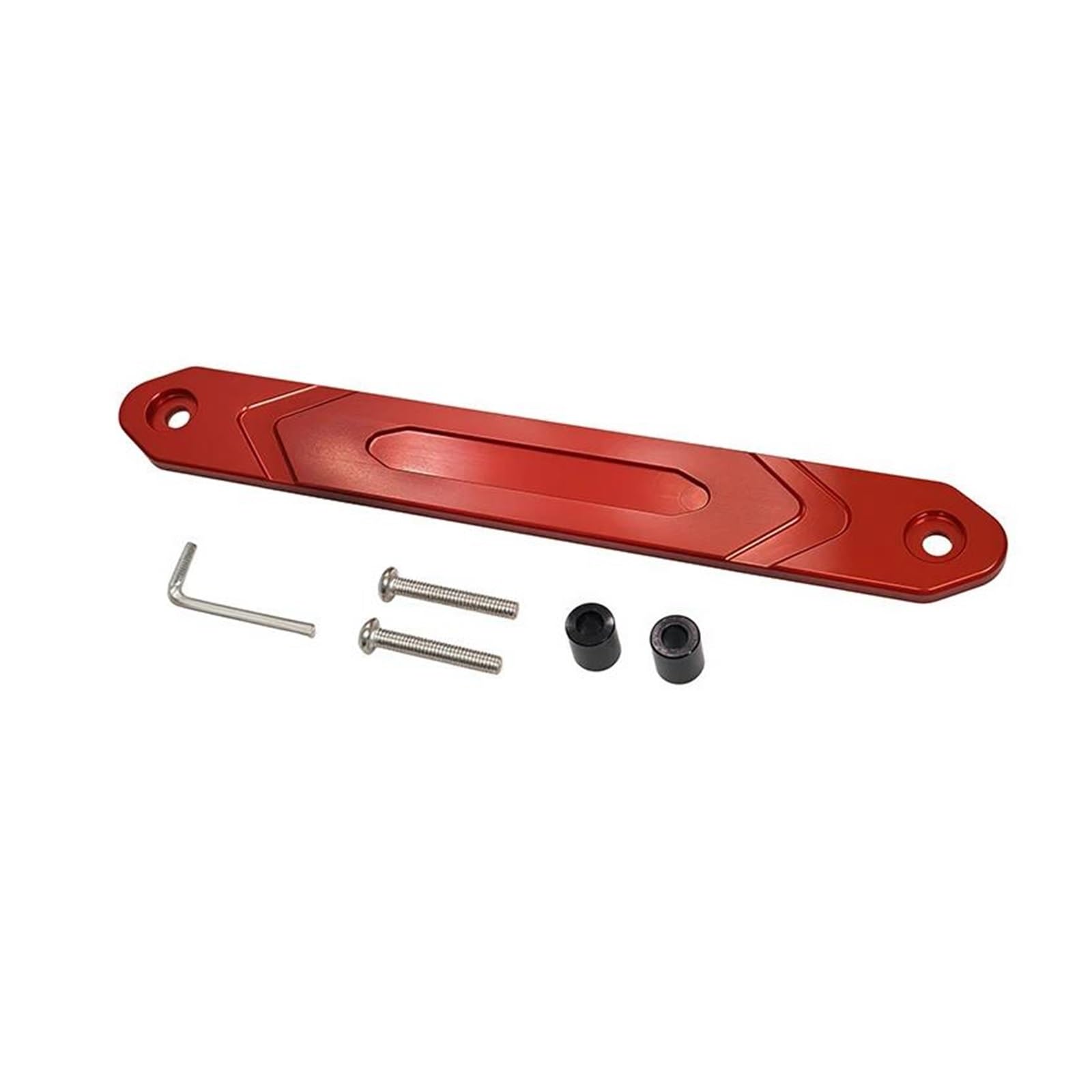 Auspuffschutzabdeckung Aus Aluminium Für Motorrad-PCX125, PCX160, PCX Vario 160 (2020–2025) – Heckschutzkappe Mit Antikollisionsschutz(Side-Red)