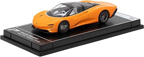 Escala 164 McLaren Speedtail McLaren Orange Hypercar League Colección No.14