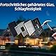 Wegoodlife 60W LED Strahler Außen, Superhell 6000LM LED Fluter, 6500K Kaltweiß Scheinwerfer, IP66 Wasserdicht Außenstrahler, Außenleuchte mit 50cm Kabel, Wandleuchte für Garten, Garage, Innenhöfe