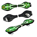 Toy Cubby Cruiser Kids Caster Ripstik Boards (Green)