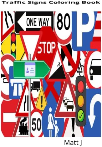 Traffic Signs Coloring Book
