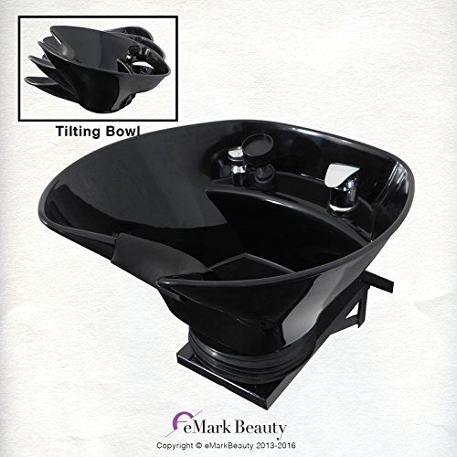 Salon Shampoo Tilt Bowl Sink Wall Mounted Reclining Shampoo Chair Tlc-B36Wt-216 #TOP2