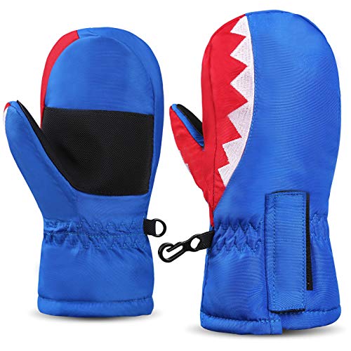 Kids Mittens, Children Toddlers Warm Winter Snow Winter Ski Glovesfor Kids -3-7T