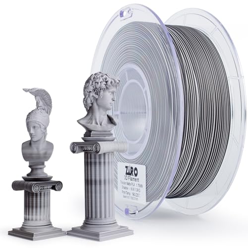 Filament ZIRO PLA Szary Trójkolorowy Matowy (GRAY TRIPLE MATTE)