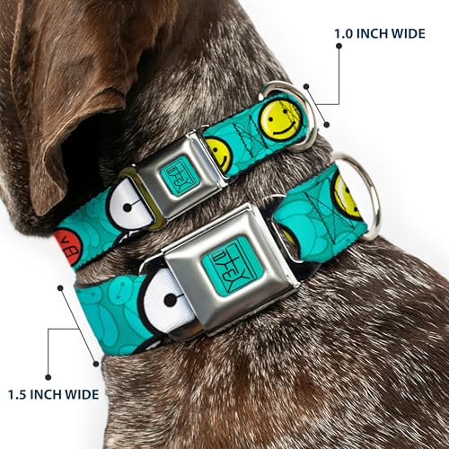 Collier de Chien Buckle Down Dygs Baymax Hanko Turquoise et Noir