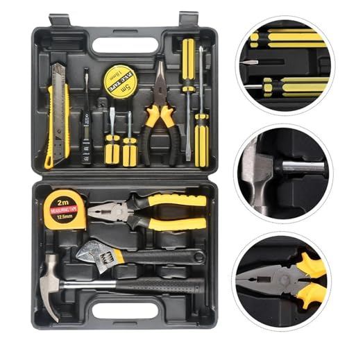 Set de herramientas combinado 9 en 1 en caja azul miniatura 3