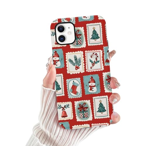 RUMDEY NX}X Ⴞ c[ X}zP[X iPhone 11 P[X 6.1C`A킢 bh NX}X LfBp^[ fUC gѓdbJo[ n[h PC ϏՌ \tg TPU 2-in-1 }bgی t@_ K[