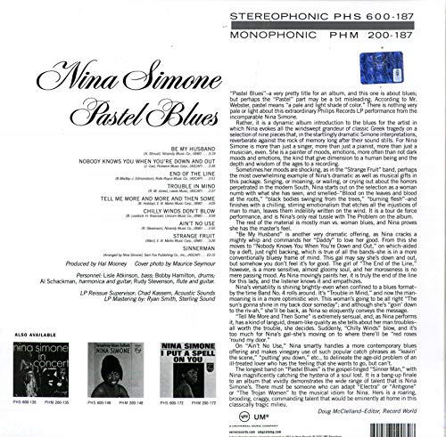 Pastel Blues [Verve Acoustic Sounds Series LP]