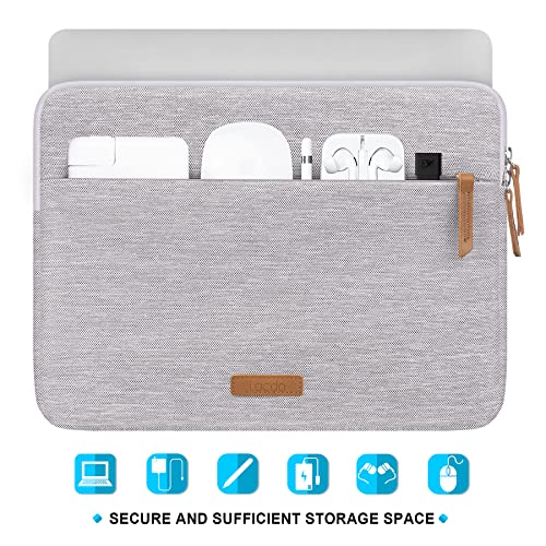 Lacdo 360° Protective Laptop Sleeve Case for 13 inch New MacBook Air M5 A3449 2026, M4 A3240 2025/M3 A3113/M2 A2681/M1 A2337 - Image 4